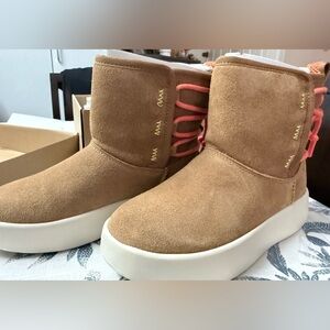UGG boom ankle boots